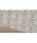 Nourison Aloha Grey ALH35 7’10” Round Rug