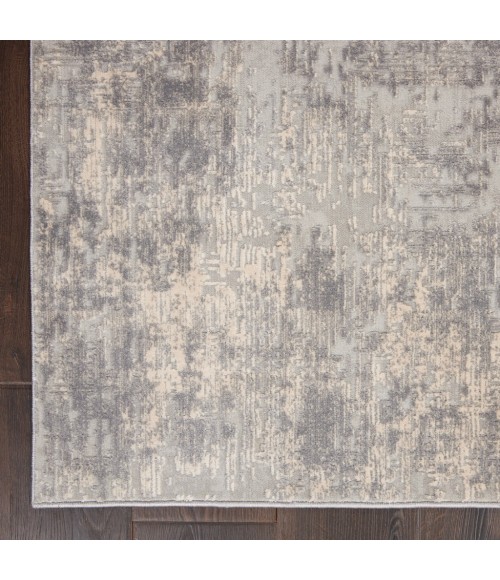 Nourison Rustic Textures Area Rug RUS01-Ivory/Silver
