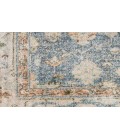 Nourison Astra Machine Washable Silver Blue ASW11 2 ft. 2 in. X 12 ft. Rectangle Rug