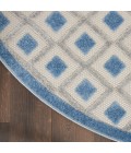 Nourison Aloha Area Rug ALH26-Blue/Grey