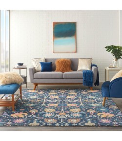 Nourison Passion - Psn01 Navy Area Rug 8 ft. X 10 ft. Rectangle