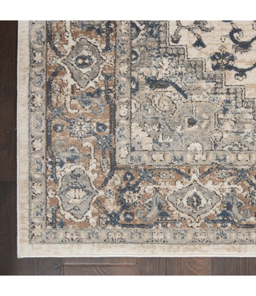 Nourison Quarry Area Rug QUA05 Ivory/Grey