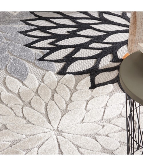 Nourison Aloha Area Rug ALH05-Black White