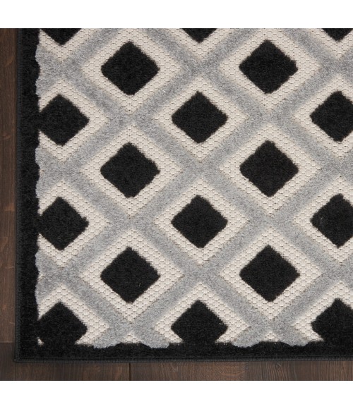 Nourison Aloha Area Rug ALH26-Black White