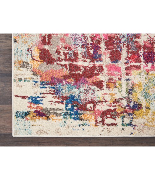 Nourison Celestial Area Rug CES13-Pink/Multicolor