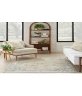 Nourison Astra Machine Washable Beige Blue ASW12 4 ft. X 6 ft. Rectangle Rug