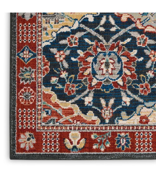 Nourison Parisa Area Rug PSA05 Multicolor 7'9" x 9'9"