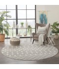 Nourison Grafix Round Area Rug GRF37-Grey