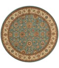 Nourison Living Treasures Round Area Rug LI05-Aqua