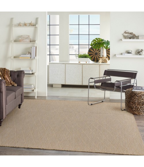 Nourison Washable Solutions Natural WSL01 10 ft. X 14 ft. Rect. Rug