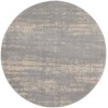Nourison Essentials - Nre03 Grey Beige Area Rug 4 ft. X Round