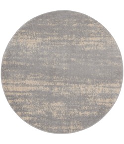 Nourison Essentials - Nre03 Grey Beige Area Rug 4 ft. X Round