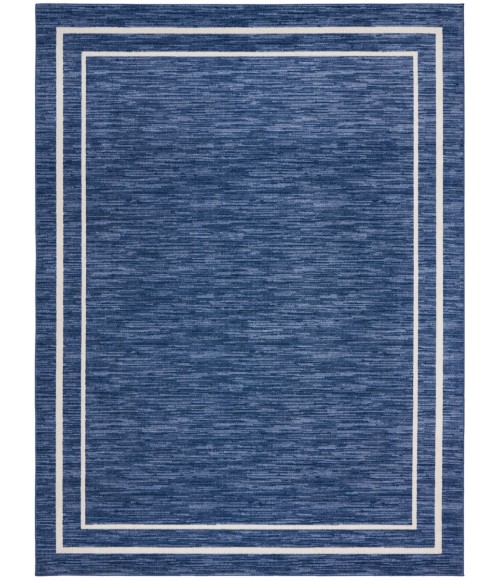 Nourison Nourison Essentials Area Rug Nourison Nourison Essentials Area Rug NRE02 Navy/Ivory