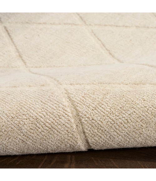 Nourison Wool Haven Ivory Rug WOH01 7 ft. 9 in. X 9 ft. 9 in. Rect. - Rugs Town Nourison Wool Haven Ivory WOH01 7 ft. 9 in. X 9 ft. 9 in. Rect. Rug