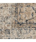 kathy ireland Home Malta Area Rug MAI11-Ivory/Blue