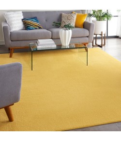 Nourison Essentials - Nre01 Yellow Area Rug 10 ft. X 14 ft. Rectangle