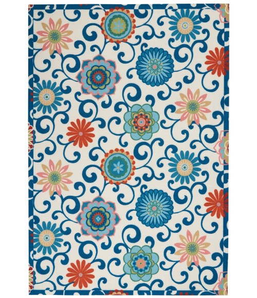 Waverly Sun N' Shade Area Rug SND84-Ivory/Multi