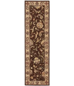 Nourison 2000 - 2206 Brown Area Rug 2 ft. 3 X 8 ft. Rectangle