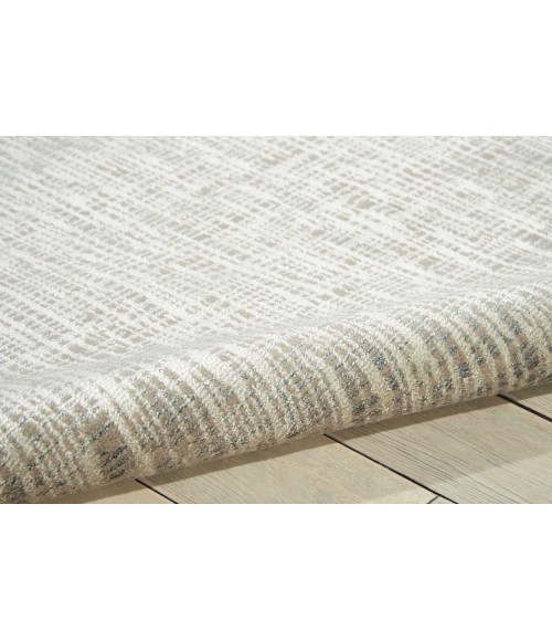 Nourison Starlight Area Rug STA02-Pewter