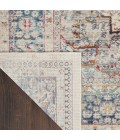 Vintage Kashan Area Rug Nourison Vintage Kashan Area Rug VKA07 Ivory Blue 7'10" x 9'10"