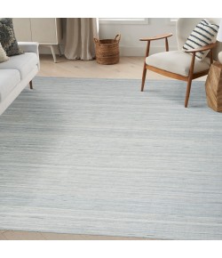 Nourison Interweave - Iwv01 Light Blue Area Rug 5 ft. 3 in. X 7 ft. 3 in. Rectangle