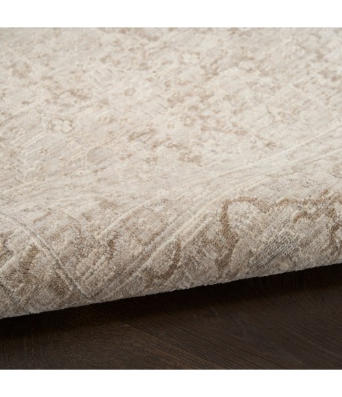 Nourison Shadows Ivory Grey SHW04 5 ft. X 7 ft. Rect. Rug
