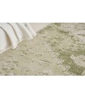 Nourison Astra Machine Washable Ivory Green ASW11 6 ft. 7 in. X 9 ft. Rectangle Rug