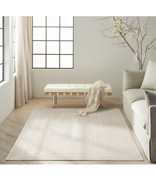 Calvin Klein Irradiant Area Rug Calvin Klein Irradiant Area Rug IRR02 Ivory