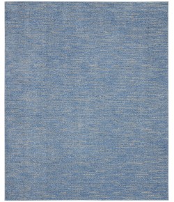 Nourison Essentials - Nre01 Blue Grey Area Rug 10 ft. X 14 ft. Rectangle