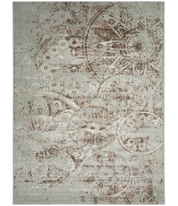 Nourison Euphoria - Eup03 Grey Area Rug 9 ft. X 12 ft. Rectangle