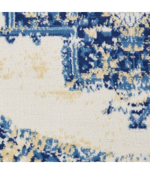 Nourison Grafix Round Area Rug GRF14-White