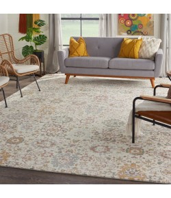 Nourison Twilight - Twi13 Ivory Multicolor Area Rug 9 ft. 9 in. X 13 ft. 9 in. Rectangle