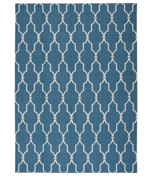 Nourison Home & Garden Area Rug RS087-Navy