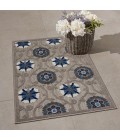 Nourison Aloha Area Rug ALH19-Grey/Blue