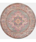 Nourison Passion Round Area Rug PSN03-Grey