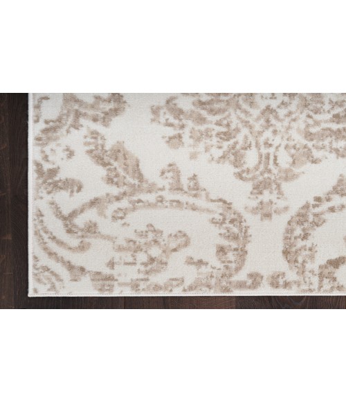 Nourison Jubilant Ivory Beige JUB09 2 ft. 3 in. X 7 ft. 3 in. Rectangle Rug