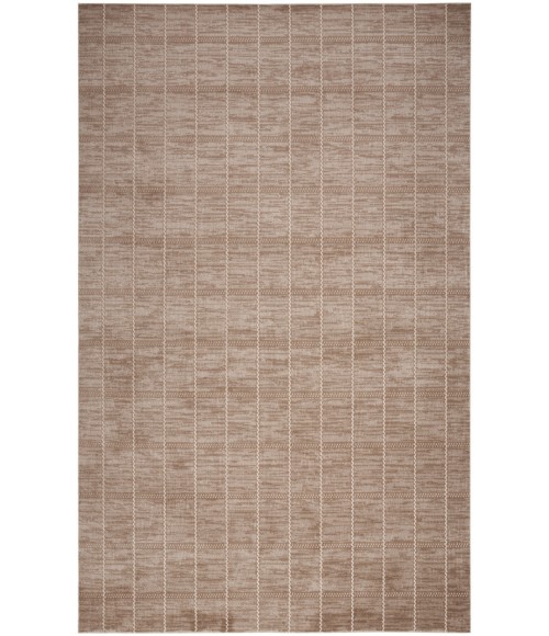 Nourison Serenity Home Mocha Ivory SRH05 5 ft. 3 in. X 7 ft. 3 in. Rectangle Rug