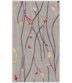 Nourison Grafix - Grf15 Grey Area Rug 2 ft. X 4 ft. Rectangle
