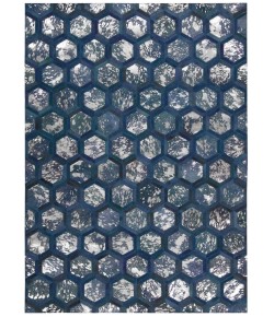 Nourison Ma01 Amini City Chic - Ma100 Cobalt Area Rug 5 ft. 3 X 7 ft. 5 Rectangle