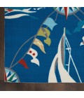 Nourison SUN N' SHADE Area Rug Waverly Sun N' Shade Area Rug SND89-Navy
