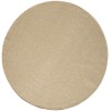 Nourison Tulum Taupe Ivory TLM04 8 ft. X Round Rug