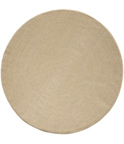Nourison Tulum Taupe Ivory TLM04 8 ft. X Round Rug