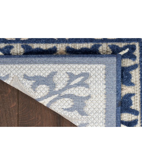 Nourison Aloha Blue ALH34 2 ft. 8 in. X 4 ft. Rectangle Rug
