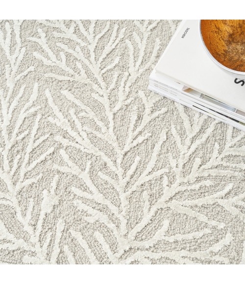 Michael Amini Ma30 Star Area Rug SMR03 Ivory 5'3" x 7'3"