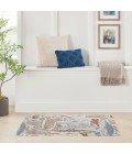 Nourison Astra Machine Washable Area Rug ASW01 Ivory
