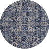 Nourison Somerset - St757 Navy Area Rug 5 ft. 6 X Round