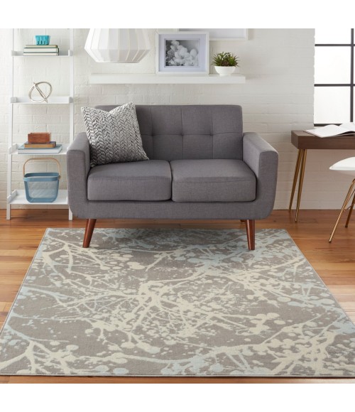 Nourison Jubilant Area Rug JUB12-Grey