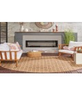 Nourison Reversible Indoor Outdoor Natural RVB01 8 ft. Round Rug