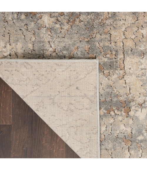 Nourison Quarry Beige Grey Rug QUA03 7 ft. X 10 ft. Rect. - Rugs Town Nourison Quarry Beige Grey QUA03 7 ft. X 10 ft. Rect. Rug