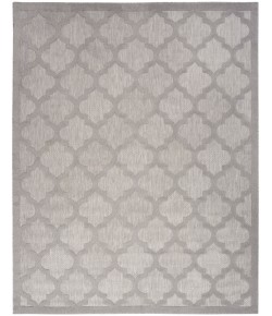 Nourison Easy Care - Nes01 Silver Grey Area Rug 8 ft. X 10 ft. Rectangle